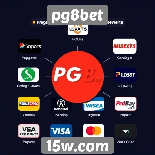diversidade de métodos de pagamento no pg8bet